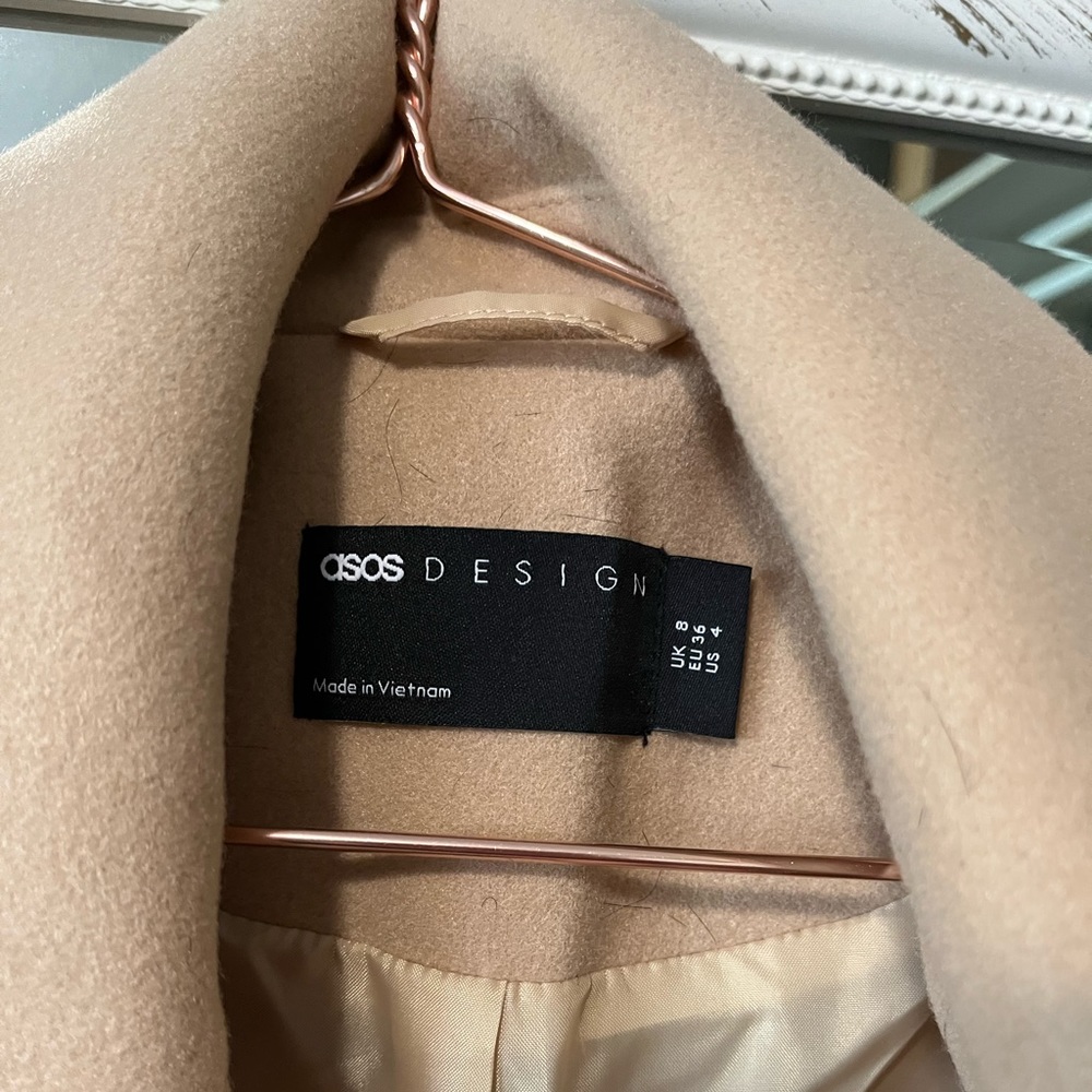 ASOS Boyfriend Coat - NWOT - Picture 8 of 9